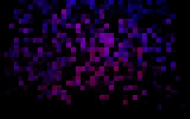 Dark Purple vector pattern in square style.