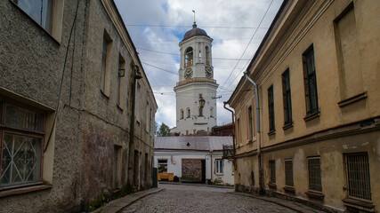 Fototapeta premium Vyborg is an ancient city near St. Petersburg