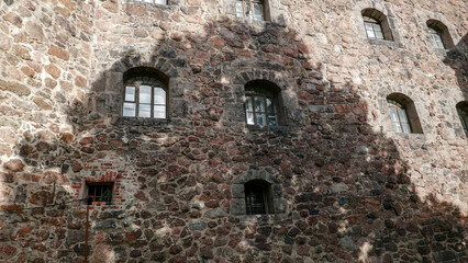 Vyborg is an ancient city near St. Petersburg