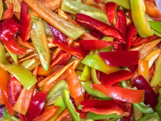 mix of sweet juicy peppers