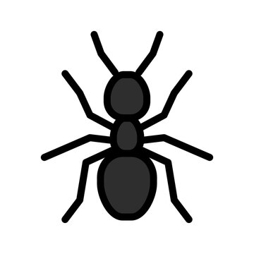 Ant icon vector illustration. bug vector Illustration