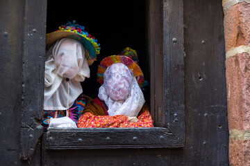 Carnival in Lantz, Navarra, Spain, Europe