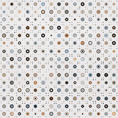 Vintage seamless tile pattern.Morocco, Indian, Arabic, Turkish motifs . Azulejo. Lisbon, Portuguese or Spanish retro tiles mosaic, Mediterranean design.patchwork. vector