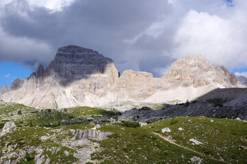 Fototapeta na wymiar Paysage des Dolomites italiennes