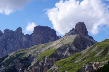Paysage des Dolomites italiennes