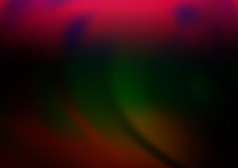 Fototapeta premium Dark Multicolor, Rainbow vector modern elegant background.