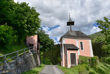 Geteilte Kirche am Kreuzbichl, Kreuzbichlkapelle, römisch-katholisch, Kirche, Gmünd, Kärnten,...