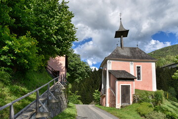 Geteilte Kirche am Kreuzbichl, Kreuzbichlkapelle, römisch-katholisch, Kirche, Gmünd, Kärnten,...