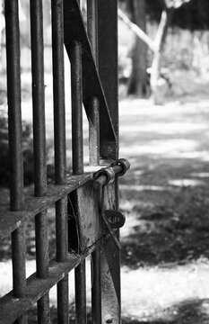 Old Door In Martin Garcia Island