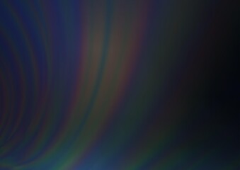 Naklejka premium Dark BLUE vector abstract blurred template.