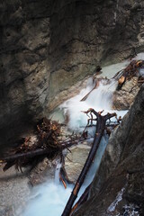 Wasserfall in der Höllentalklamm