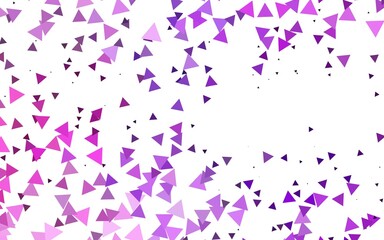 Light Purple vector pattern in polygonal style.