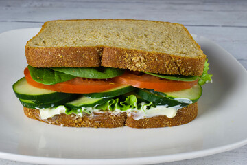 veggie sandwich