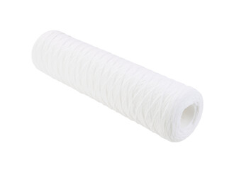 Water filter isolated on white background.