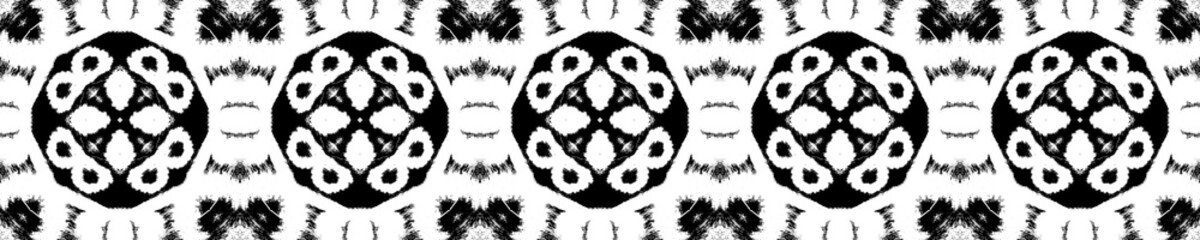 Black and White Seamless Textured Paper. Endless