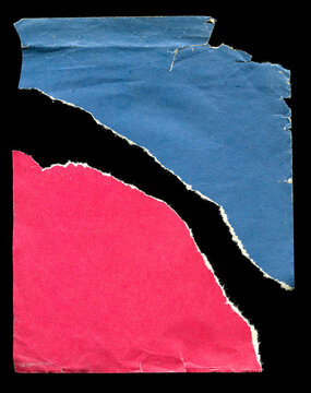 Old vintage torn paper texture