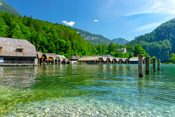 Lake Koenigsee in Germany