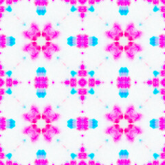 Watercolor Ethnic Motif Pattern. 