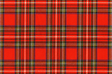 National Scottish woven ornament - "Scottish Cage". Tartan "Caledonia", "Scotch", New Year's background.