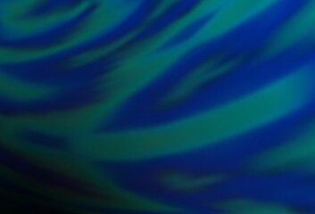 Dark BLUE vector abstract blurred background.