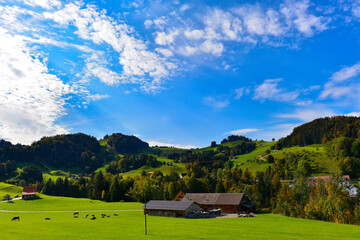 Herbststimmung im Kanton Appenzell Ausserrhoden / Schweiz