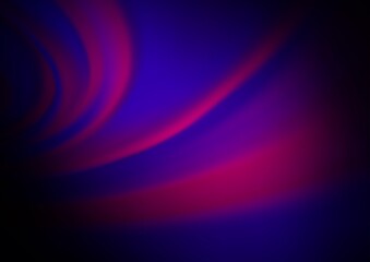 Fototapeta premium Dark Purple vector glossy abstract background.