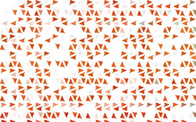 Light Orange vector pattern in polygonal style.