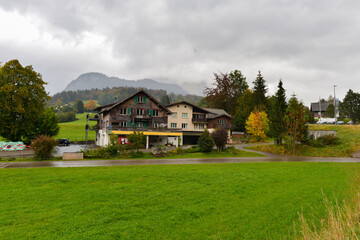 Alt St. Johann im Kanton St. Gallen, Schweiz