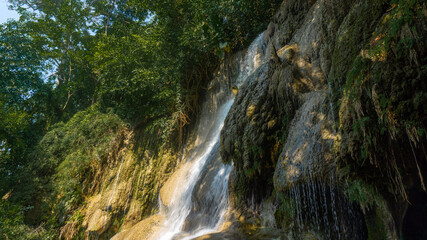 Little waterfall in Sai Yok Noi, Thailand