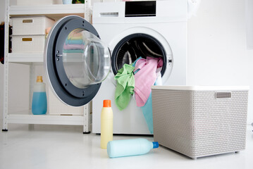 Washing machine Laundry basket and home laundry detergent Laundry ideas