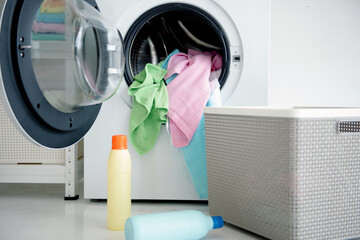 Washing machine Laundry basket and home laundry detergent Laundry ideas