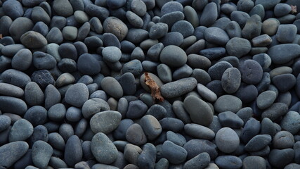 stones on the beach