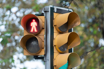 Pedestrian Red Light.