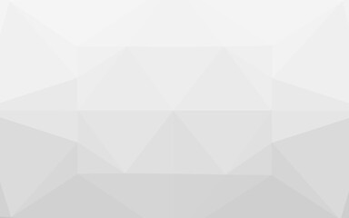 Obraz premium Light Silver, Gray vector blurry hexagon template.