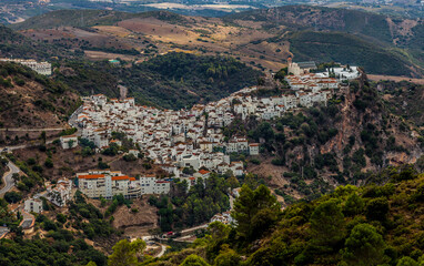 Obraz premium view of the city Casares 