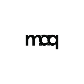 maq letter original monogram logo design