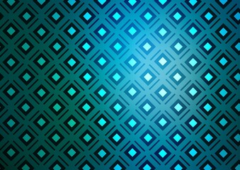 Dark Blue, Green vector layout with lines, rectangle.