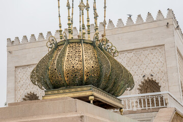 Architecture in the City of Rabat, near the Hassan Tower, Morocco