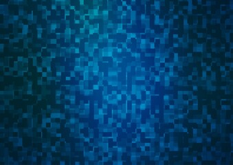 Light BLUE vector background with rectangles.
