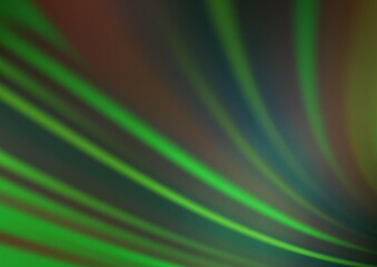 Light Green vector blurred and colored template.