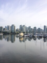 City Skyline and Boats