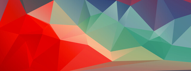 Abstract Color Polygon Background Design, Abstract Geometric Origami Style With Gradient. Presentation,Website, Backdrop, Cover,Banner,Pattern Template