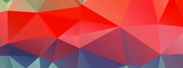 Obraz premium Abstract Color Polygon Background Design, Abstract Geometric Origami Style With Gradient. Presentation,Website, Backdrop, Cover,Banner,Pattern Template