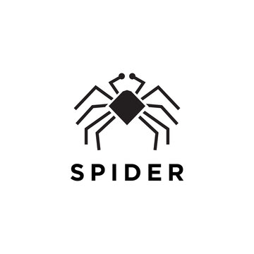 Spider Logo Vector Symbol Design Animal Logotype