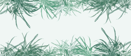 Fondo plantas verde