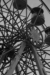 roda gigante de parque de diversão