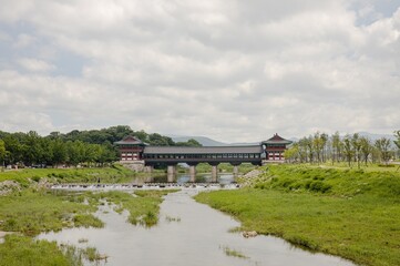 Woljeonggyo Landscape in Gyeongju, Korea

