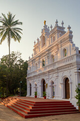 Fototapeta na wymiar Church of Our Lady of Mount Carmel, Arambol, Goa, India