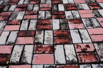 Paving Block Roads after the rain