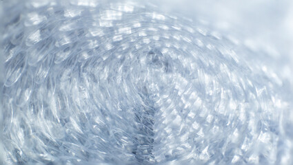 Shockproof plastic closeup-inside view, spiral drill emotional, protect vibration effect.